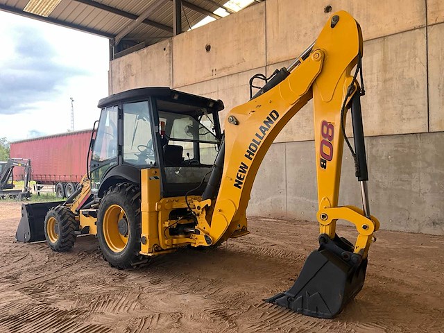 2017 new holland b80b-ss graaflaadcombinatie - afbeelding 18 van  19