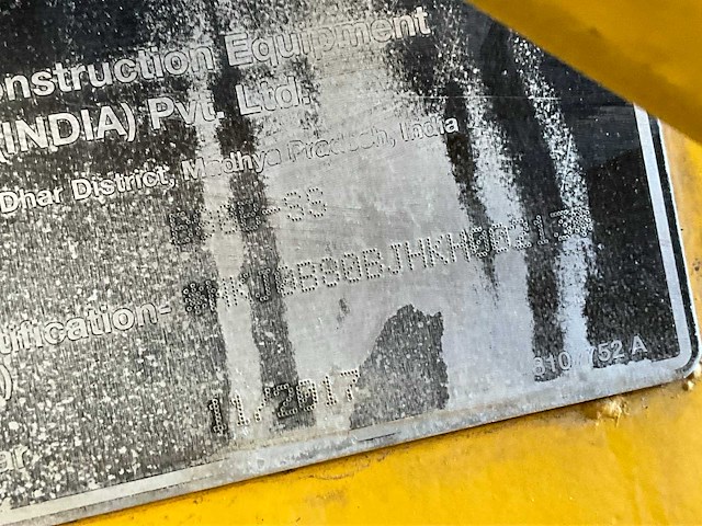 2017 new holland b80b-ss graafmachine - afbeelding 19 van  26