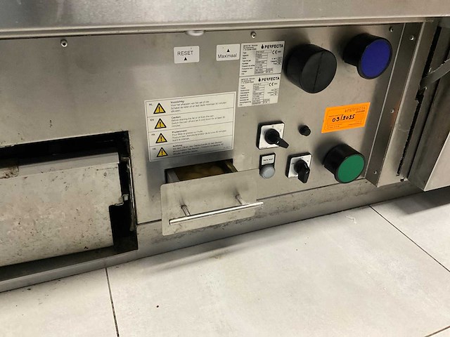 2017 perfecta pvr s3 friteuse - afbeelding 7 van  9
