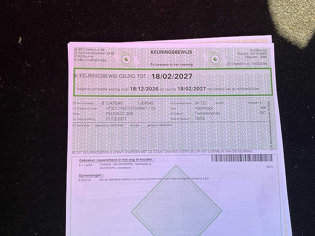 2017 peugeot 208 personenauto - afbeelding 39 van  50