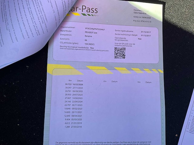 2017 peugeot 208 personenauto - afbeelding 42 van  50