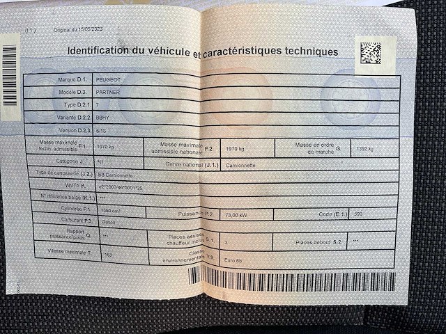 2017 peugeot partner bedrijfswagen - afbeelding 33 van  45