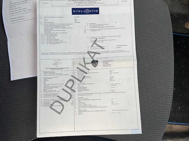 2017 peugeot partner bedrijfswagen - afbeelding 43 van  45