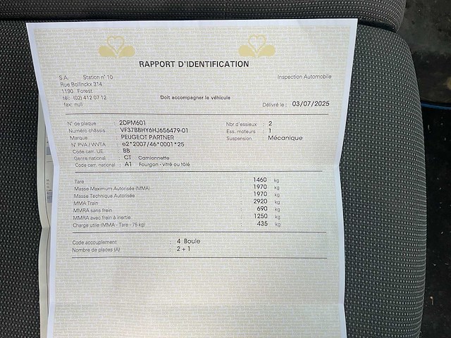 2017 peugeot partner bedrijfswagen - afbeelding 35 van  45