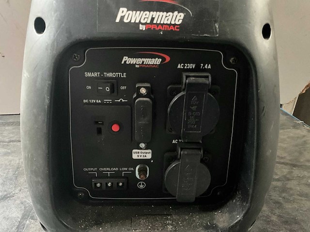 2017 powermate pmi2000 stroomgenerator - afbeelding 5 van  7