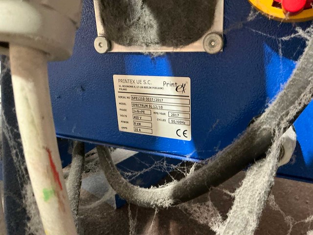 2017 printex spectrum sl12/10 carroussel textielzeefdrukmachine - afbeelding 4 van  18