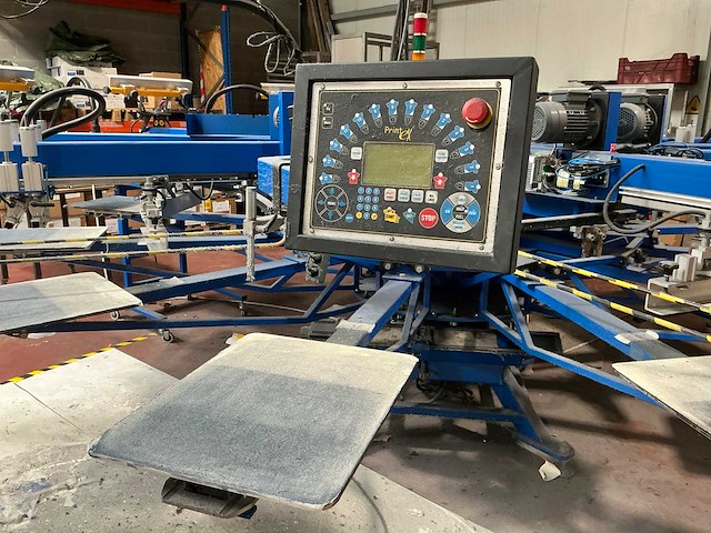 2017 printex spectrum sl12/10 carroussel textielzeefdrukmachine - afbeelding 14 van  18