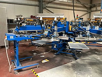 2017 printex spectrum sl12/10 carroussel textielzeefdrukmachine - afbeelding 15 van  18
