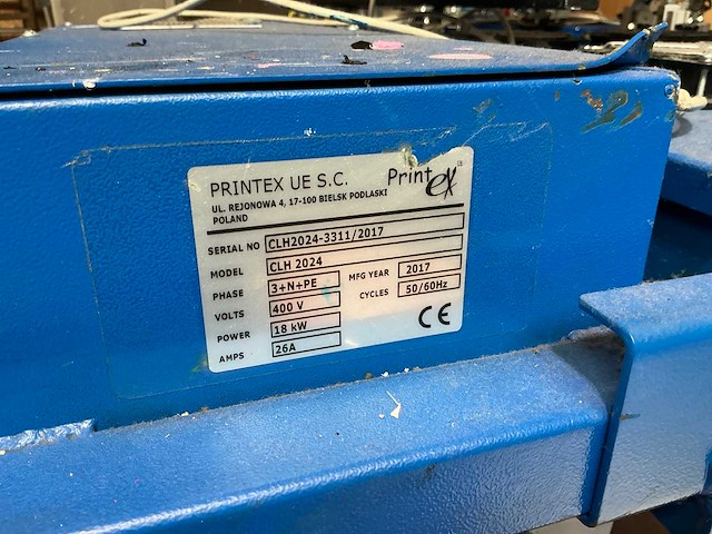 2017 printex spectrum sl12/10 carroussel textielzeefdrukmachine - afbeelding 17 van  18