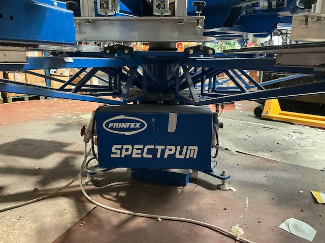 2017 printex spectrum sl12/10 carroussel textielzeefdrukmachine - afbeelding 18 van  18
