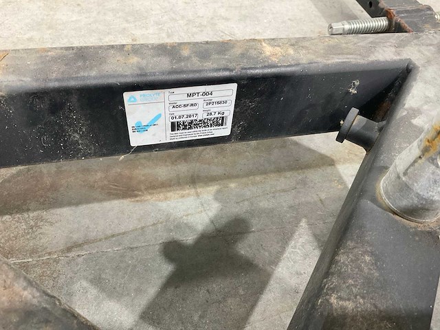 2017 prolite mpt-004 voetsteun - afbeelding 4 van  7