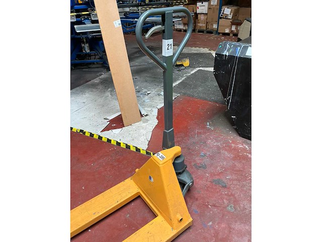 2017 raja hand hydraulische palletwagen - afbeelding 2 van  3