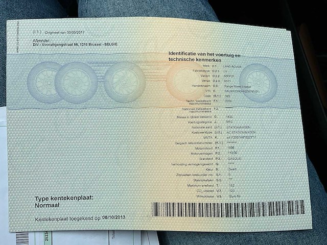 2017 range rover evoque - 110 313km - 2.0 td4 pure personenauto - afbeelding 24 van  33