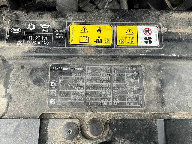 2017 range rover evoque - 110 313km - 2.0 td4 pure personenauto - afbeelding 25 van  38