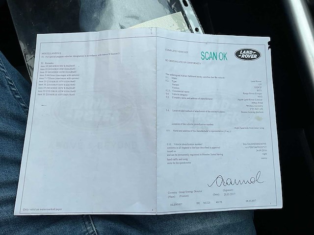 2017 range rover evoque - 110 313km - 2.0 td4 pure personenauto - afbeelding 30 van  38