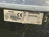 2017 ravas 2100l hand hydraulische palletwagen - afbeelding 4 van  4