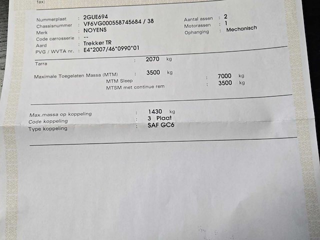 2017 renault master met grote carrosserie noyens mastrek-e vrachtwagen - afbeelding 9 van  18