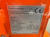 2017 ricca andrea / thor alpino 65.100 houtsplijtmachine - afbeelding 5 van  6