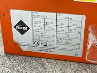 2017 rubi nd-200 tegelzaag 400mm - afbeelding 4 van  6