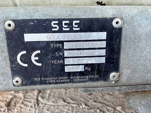 2017 saelen gs tiger25d houthakselaar - afbeelding 8 van  14