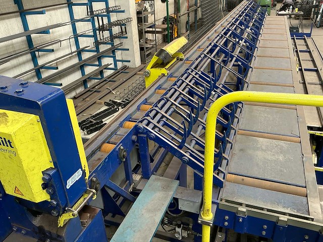 2017 schilt engineering flexbar 150 semiautomatische knipstraat & dubbelbuiger betonstaal - afbeelding 3 van  15