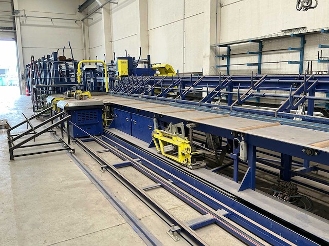 2017 schilt engineering flexbar 150 semiautomatische knipstraat & dubbelbuiger betonstaal - afbeelding 4 van  15
