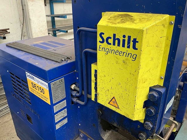 2017 schilt engineering flexbar 150 semiautomatische knipstraat & dubbelbuiger betonstaal - afbeelding 5 van  15