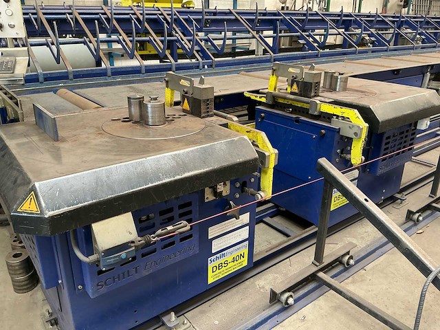2017 schilt engineering flexbar 150 semiautomatische knipstraat & dubbelbuiger betonstaal - afbeelding 9 van  15