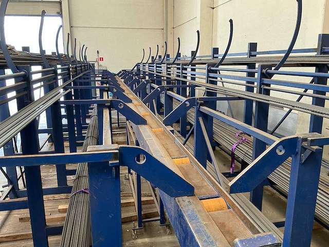 2017 schilt engineering flexbar 150 semiautomatische knipstraat & dubbelbuiger betonstaal - afbeelding 11 van  15