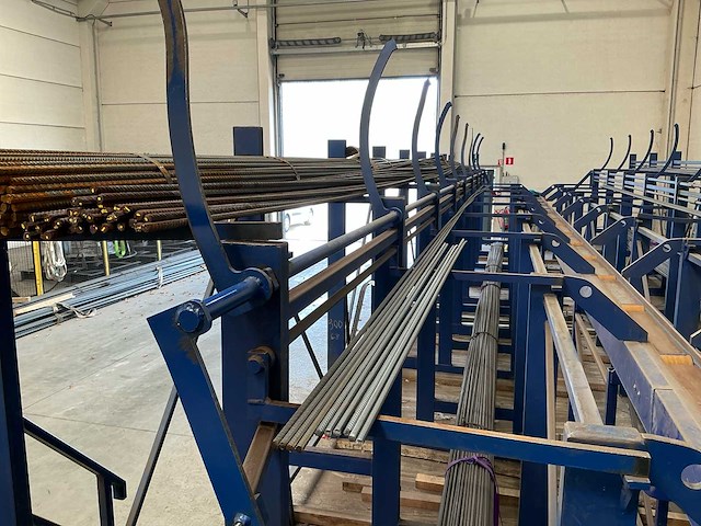 2017 schilt engineering flexbar 150 semiautomatische knipstraat & dubbelbuiger betonstaal - afbeelding 12 van  15