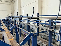 2017 schilt engineering flexbar 150 semiautomatische knipstraat & dubbelbuiger betonstaal - afbeelding 13 van  15