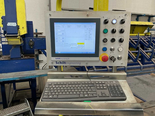 2017 schilt engineering flexbar 150 semiautomatische knipstraat & dubbelbuiger betonstaal - afbeelding 15 van  15