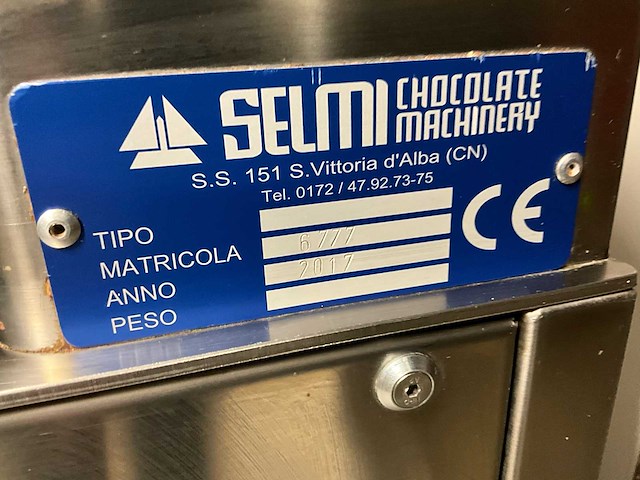 2017 selmi legend chocolade tempereermachine - afbeelding 7 van  21