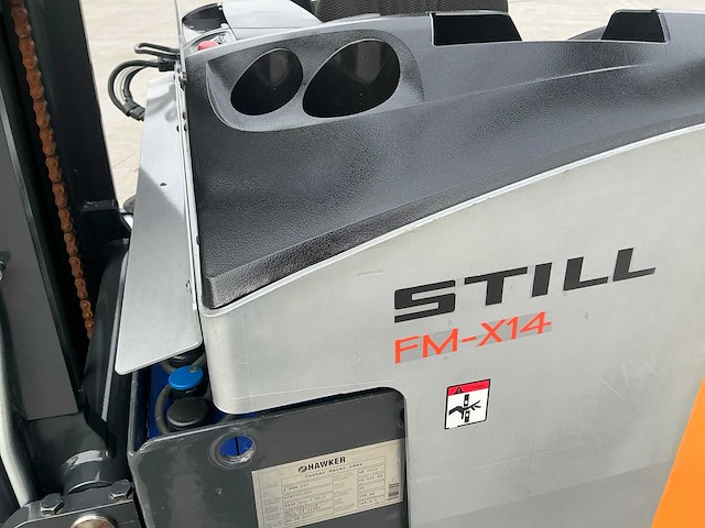 2017 still fm-x14 reach truck - afbeelding 47 van  88