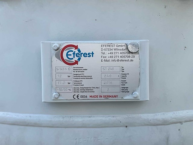 2017 straaltechniek/eferest 98-240ce zandstraler - afbeelding 17 van  29