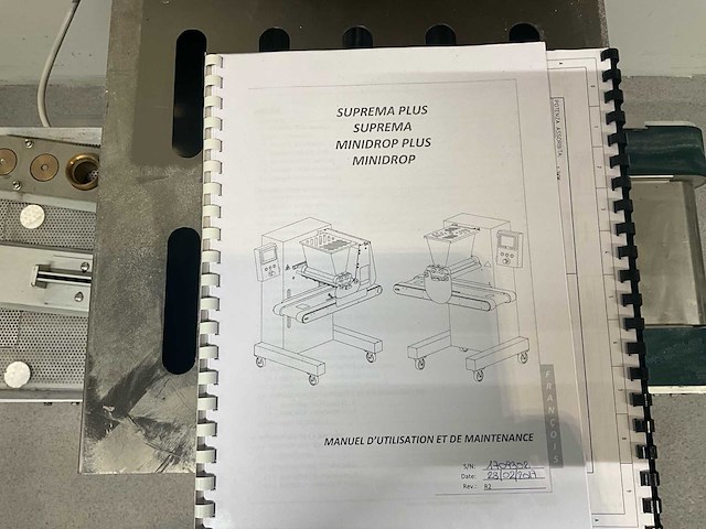 2017 superma minidrop plus 400 f17 bakery machines - afbeelding 2 van  13