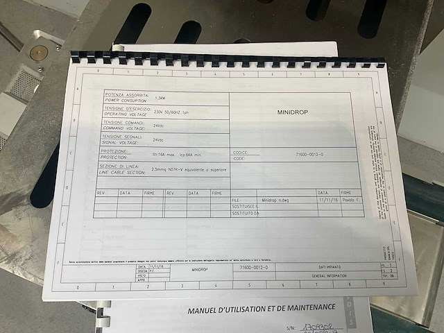 2017 superma minidrop plus 400 f17 bakery machines - afbeelding 3 van  13