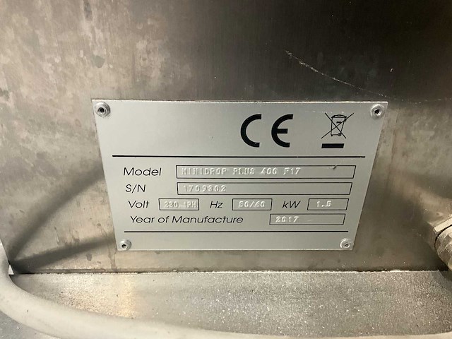 2017 superma minidrop plus 400 f17 bakery machines - afbeelding 4 van  13