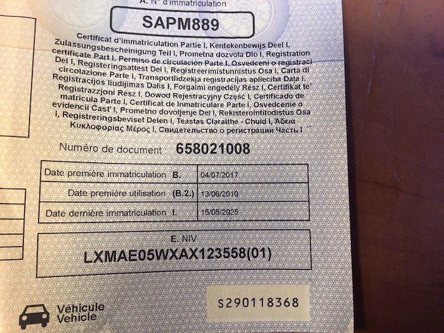 2017 sym sym xs50qt scooter - afbeelding 6 van  8