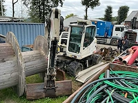 2017 terex tw 85 banden graafmachine
