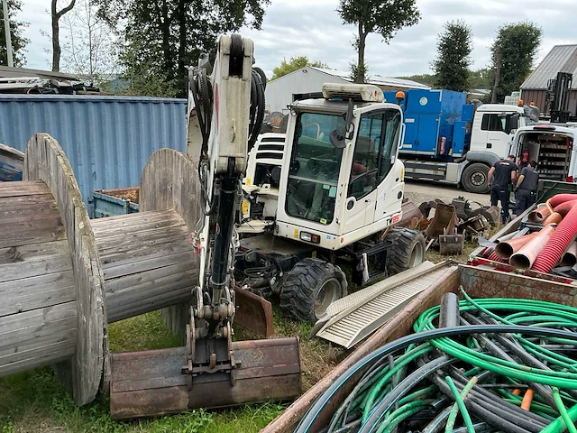 2017 terex tw 85 banden graafmachine - afbeelding 14 van  15