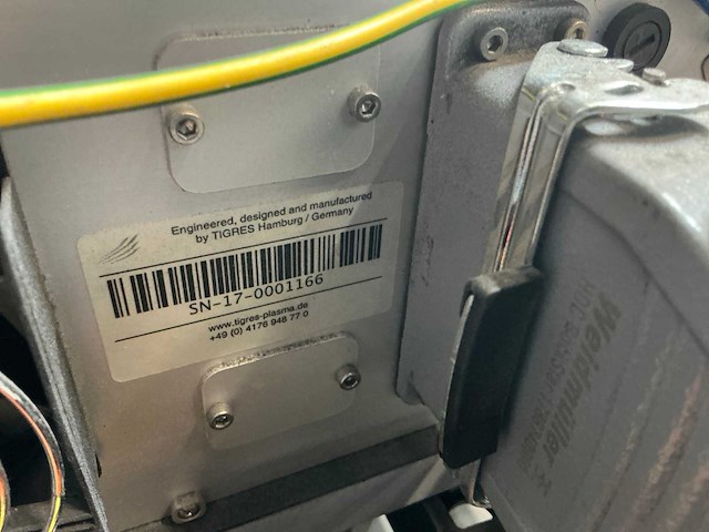 2017 tigres v08.0 plasma oppervlaktebehandelingsunit - afbeelding 8 van  9
