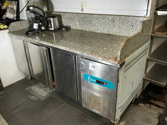 2017 topcold tctp-8-200-30-g koelwerkbank - afbeelding 1 van  5