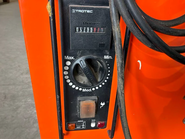 2017 trotec ttk 0175 s bouwdroger 50l - afbeelding 7 van  8