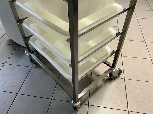 2017 vitella sqg sa 20 automatische deegverdeler + rvs kar deegbakken - afbeelding 14 van  19