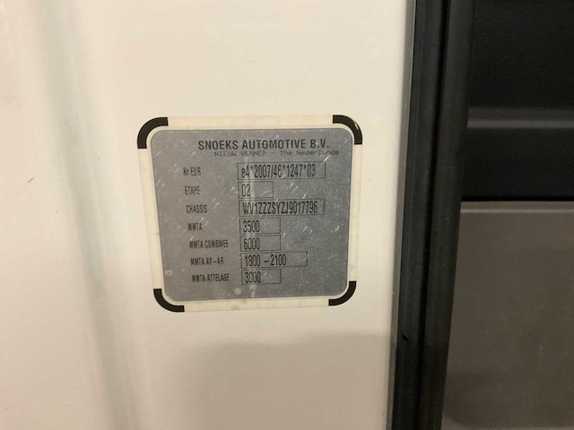 2017 volkswagen crafter bedrijfswagen - afbeelding 29 van  40