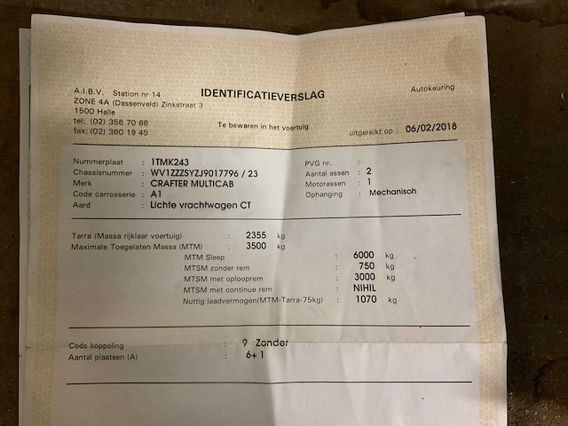 2017 volkswagen crafter bedrijfswagen - afbeelding 31 van  40