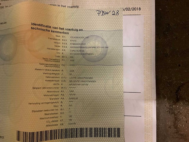 2017 volkswagen crafter bedrijfswagen - afbeelding 33 van  40