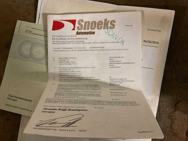 2017 volkswagen crafter bedrijfswagen - afbeelding 35 van  40