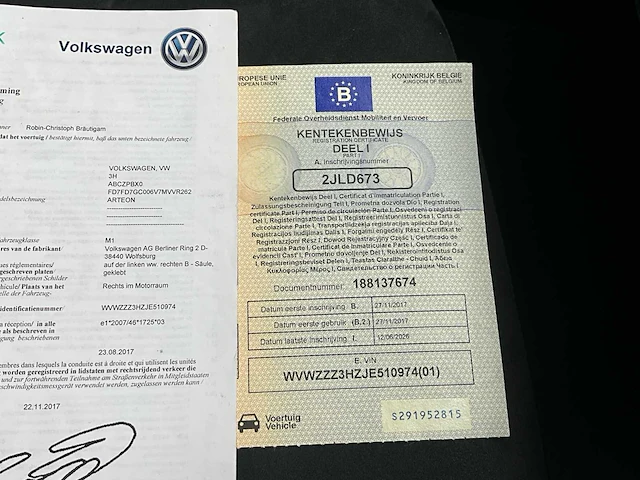 2017 volkswagen vw arteon - afbeelding 39 van  46